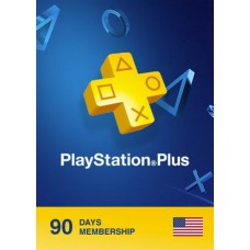 Playstation Plus CARD 90 Days NORTH AMERICA PSN